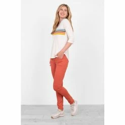 Brakeburn Cream Clover Long Sleeve T-Shirt -Brakeburn shop unnamed file 81