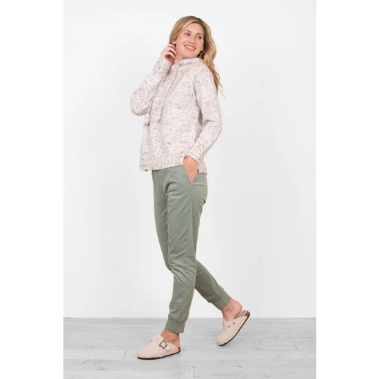 Brakeburn Cream Snug Knitted Hoodie 4 Brakeburn Cream Snug Knitted Hoodie - Image 4