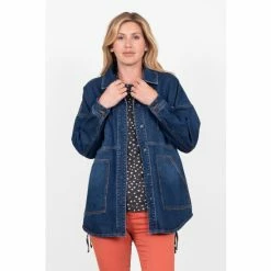 Brakeburn Blue Denim Utility Shirt