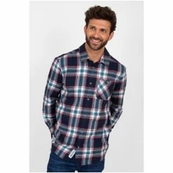 Brakeburn Blue Checked Shirt 9 Brakeburn Blue Checked Shirt -Brakeburn shop unnamed file 865