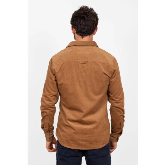 Brakeburn Brown Cord Shirt 2 Brakeburn Brown Cord Shirt - Image 2