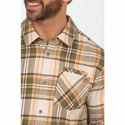 Brakeburn Green Checked Shirt -Brakeburn shop unnamed file 893