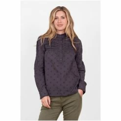 Brakeburn Grey Lumi Blouse -Brakeburn shop unnamed file 910