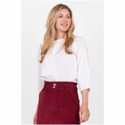 Brakeburn White Lola Motif Blouse -Brakeburn shop unnamed file 920