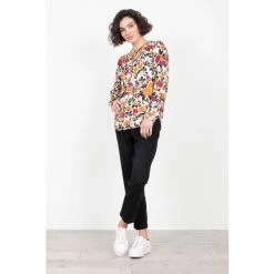 Brakeburn White Bloom Floral Blouse 8 Brakeburn White Bloom Floral Blouse -Brakeburn shop unnamed file 934