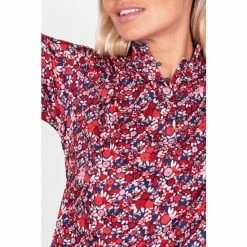 Brakeburn Red Floral Blouse 7 Brakeburn Red Floral Blouse -Brakeburn shop unnamed file 938