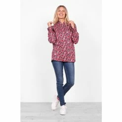 Brakeburn Red Floral Blouse 8 Brakeburn Red Floral Blouse -Brakeburn shop unnamed file 939