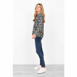 Brakeburn Green Autumn Breeze Blouse -Brakeburn shop unnamed file 944