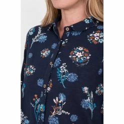 Brakeburn Blue Meadow Trail Jersey Blouse 7 Brakeburn Blue Meadow Trail Jersey Blouse -Brakeburn shop unnamed file 948