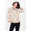 Brakeburn Cream Abstract Blouse