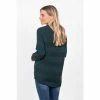 Brakeburn Green Texture Stripe Jumper
