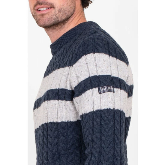unnamed-file-979.jpg Brakeburn Blue Stripe Crew Neck Jumper -Brakeburn shop unnamed file 979